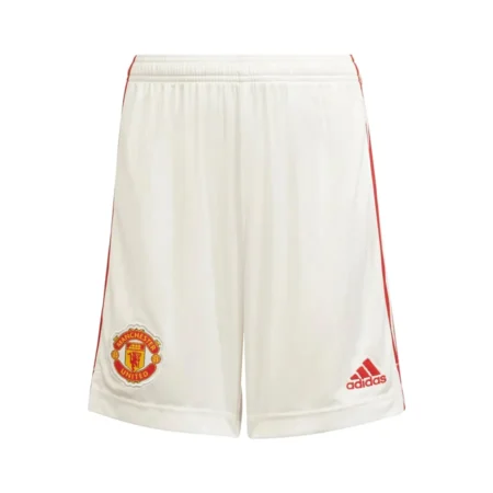 Manchester United Home shorts  – White