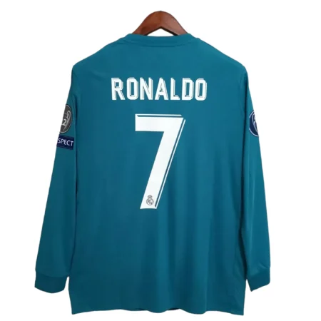 2017/18 Real Madrid Third Fullsleeves Jersey – Retro