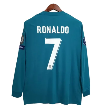 2017/18 Real Madrid Third Fullsleeves Jersey – Retro