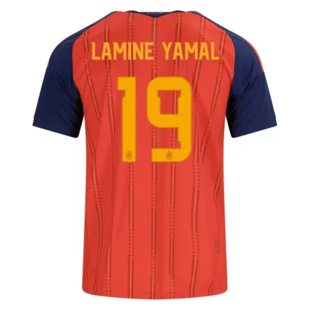 Lamine Yamal 19 - Spain Home World Cup 2026 - Master Quality
