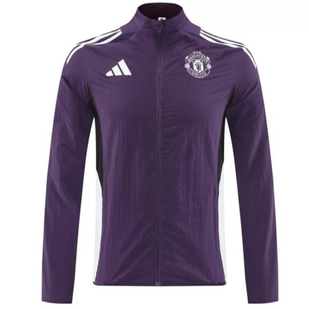 Manchester United Purple Windbreaker Jacket (AUTHENTIC)