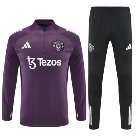 Manchester United Purple (AUTHENTIC) Tracksuit