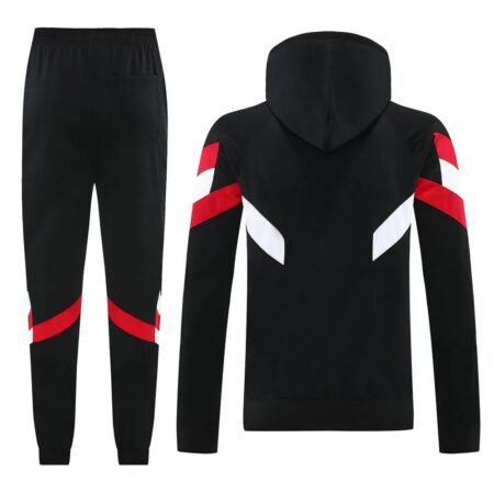 Manchester United Black Hoodie (AUTHENTIC) Tracksuit