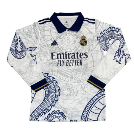 Real Madrid White Dragon Special edition Full sleeves 2025/26 Master quality