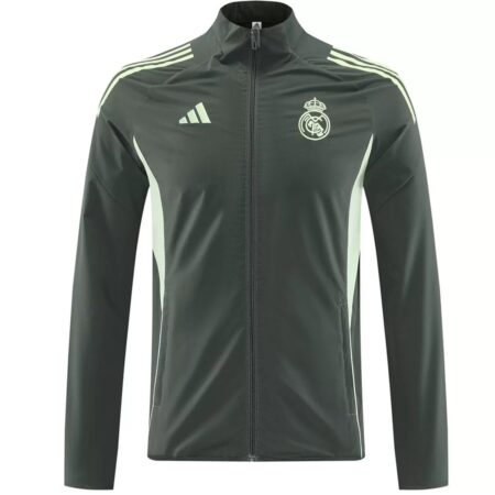 Real Madrid Dark green Windbreaker 2025/26 (AUTHENTIC)