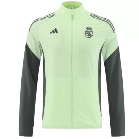 Real Madrid Light green Windbreaker 2025/26 (AUTHENTIC)