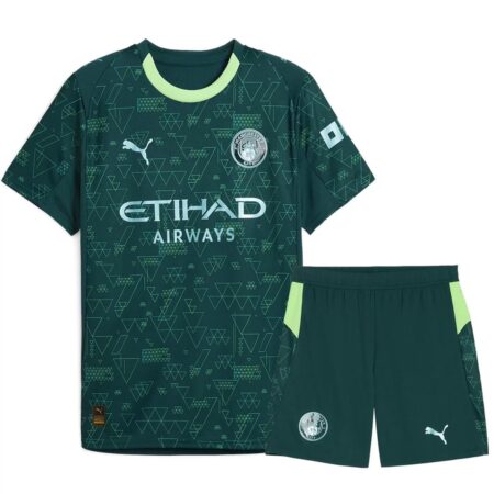 Man City Fourth set 2025/26 (Jersey + Shorts)