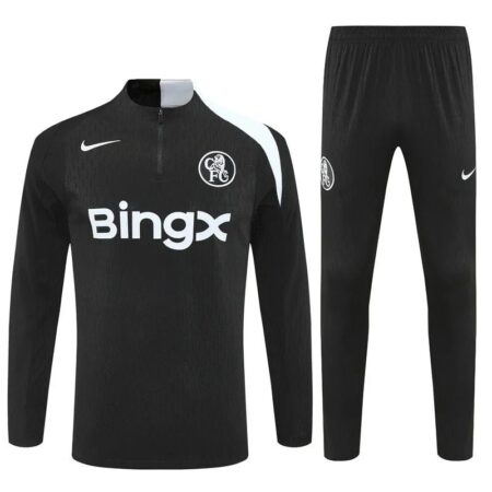 Chelsea Black training Tracksuit (AUTHENTIC)