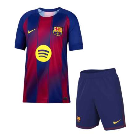 Barcelona Home set (Jersey+shorts)2025/26