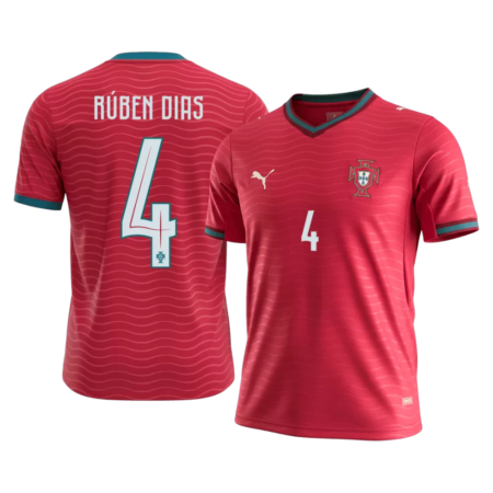 Ruben Dias 4 – Portugal Home World Cup 2026 – Master Quality