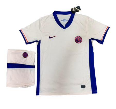 Chelsea Away Kit 2024/25 ( Jersey+Shorts)