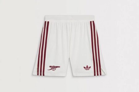 Arsenal Third Shorts - White