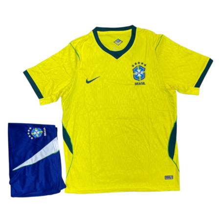 Brazil Home set (Jersey+shorts)
2025/26