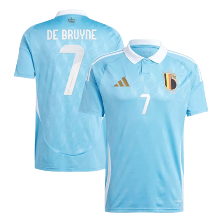De Bruyne 7- Belgium Away Euro 2024 Master quality