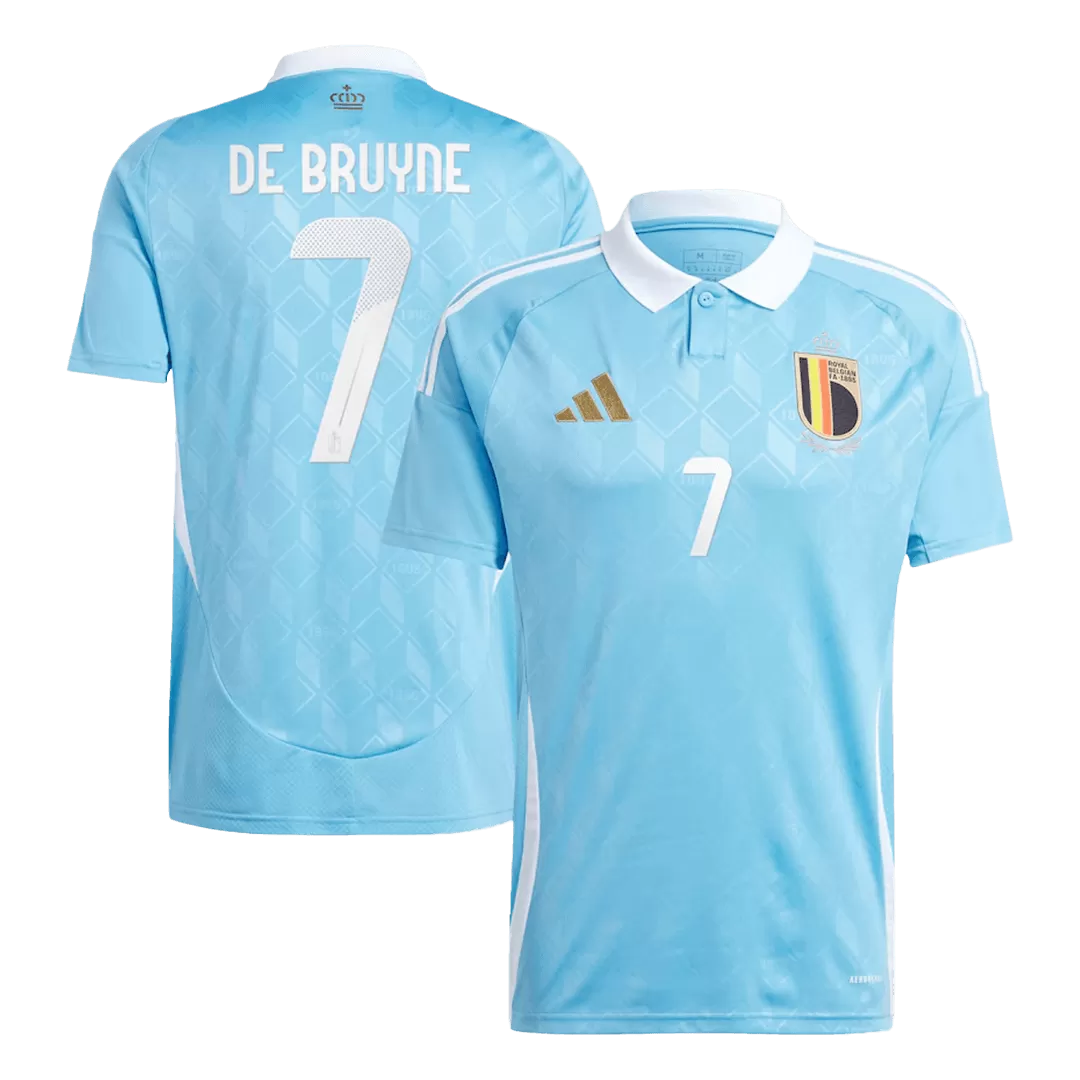 De Bruyne 7- Belgium Away Euro 2024 Master quality