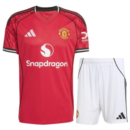 Manchester United Home 2025/26 - (Jersey+shorts)