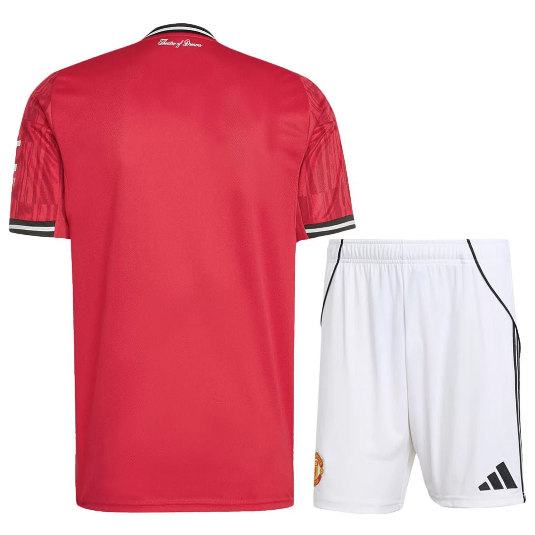 Manchester United Home 2025/26 - (Jersey+shorts) - Image 2