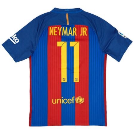 Neymar Jr. 11 - 2016/17 FC Barcelona Home - Retro (Authentic)