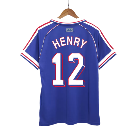 Henry 12 - 1998 France Home jersey - Retro (Authentic)
