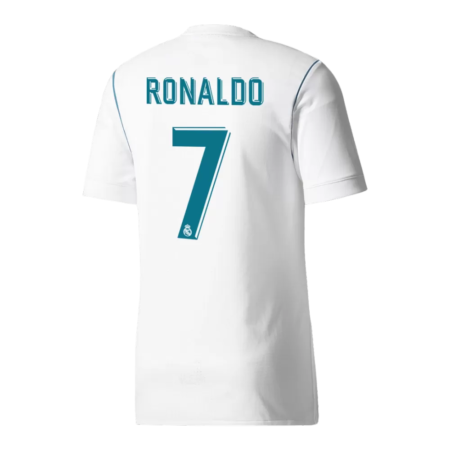 Ronaldo 7 - 2017/18 Real Madrid Home - Retro (Authentic)
