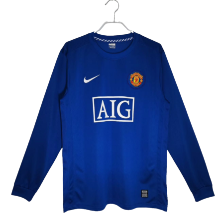 2007/08 Manchester United Third Full sleeves jersey - Retro (Authentic)