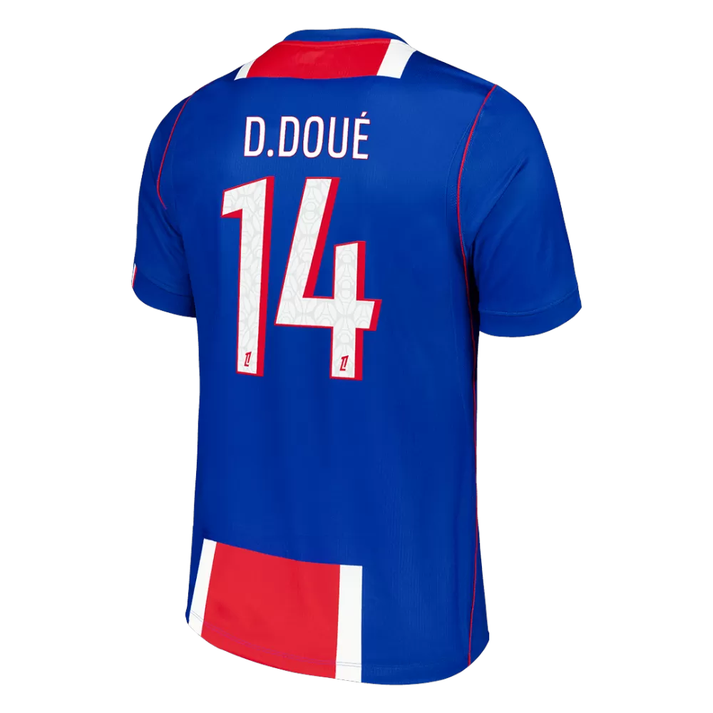 D. Doue 14 - PSG Home 2026/27 - Player version (Authentic)