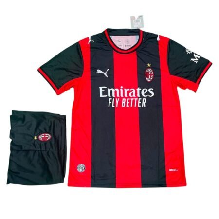 AC Milan Home Set 2026/27 - (Jersey+Shorts)