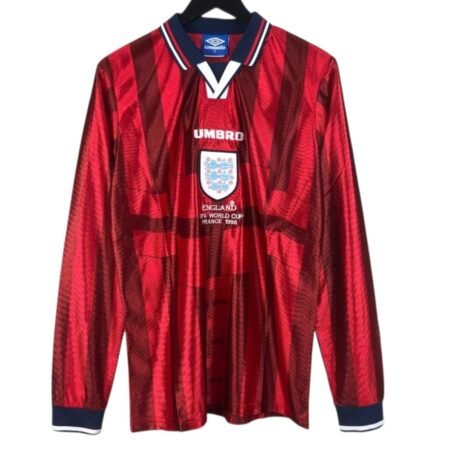1997/99 England Away Full sleeves jersey - Retro (Authentic)