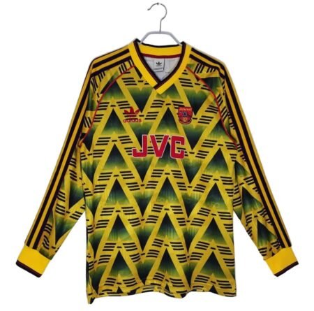 1991/93 Arsenal Away Full sleeves jersey - Retro (Authentic)