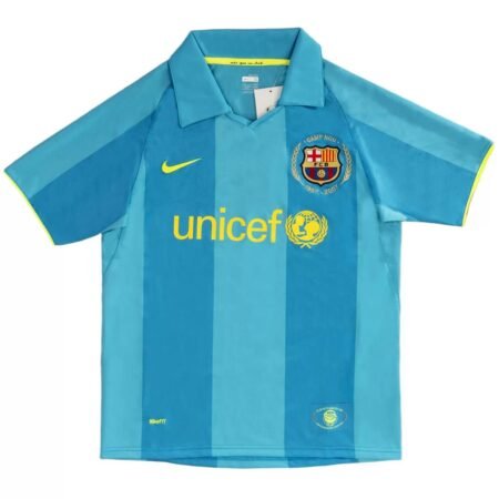 2007/08 FC Barcelona Away jersey - Retro (Authentic)