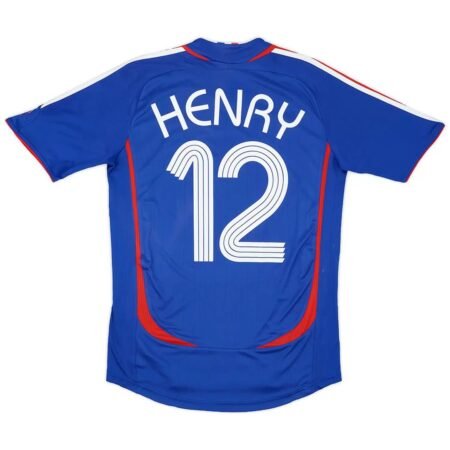 Henry 12 - 2006 France Home jersey - Retro (Authentic)
