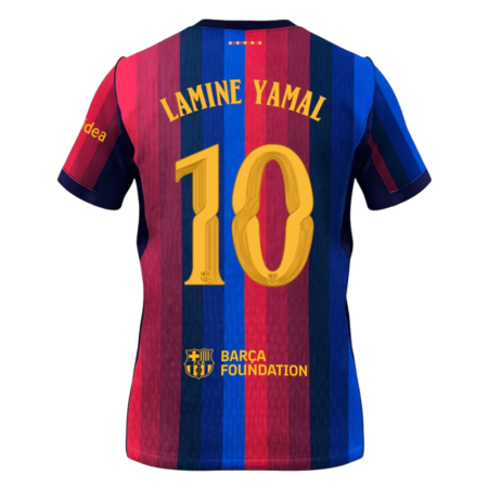 Lamine Yamal 10 - FC Barcelona Home 2026/27 - Player version (Authentic) [UCL Font]