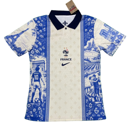 France x Eiffel Tower × Notre Dame Landmark Print special edition Polo 2026 - Player version (Authentic)