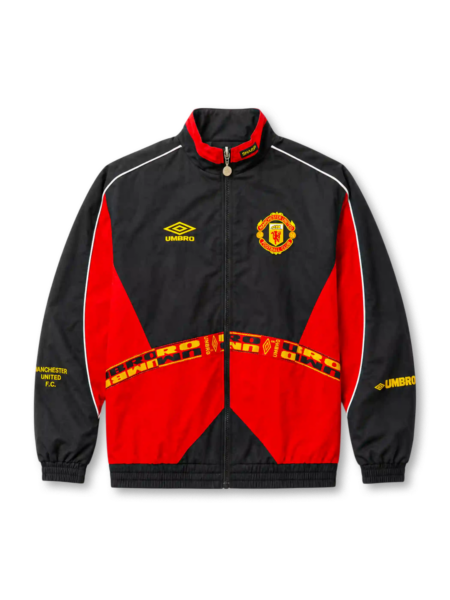 Manchester United Black Windbreaker Jacket 1996/97 (Authentic)