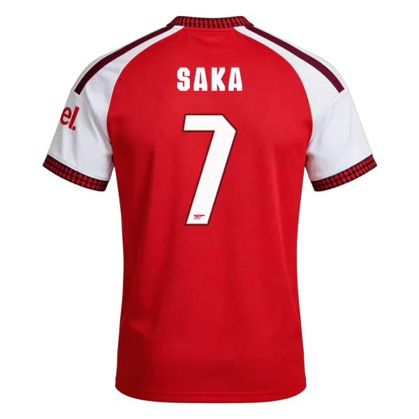 Saka 7 - Arsenal Home 2025/26 - Player version (Authentic)