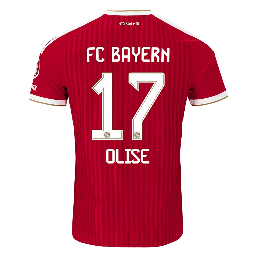 Olise 17 - FC Bayern Home 2026/27 - Player version (Authentic)