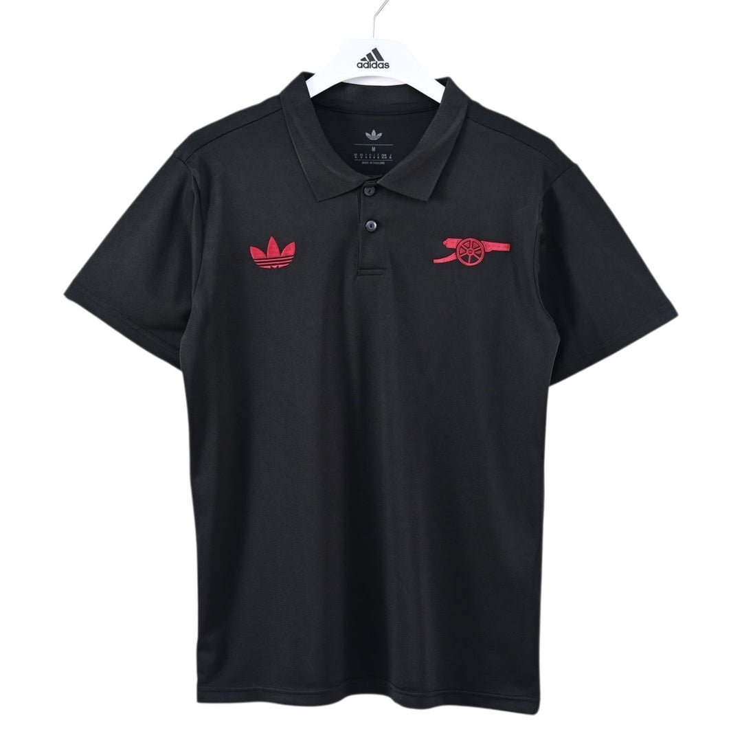 Arsenal Black Polo - Master Quality (Superior Quality)