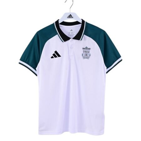 Liverpool White Polo - Master Quality (Superior Quality)