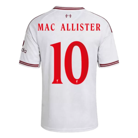 Mac Allister 10 - Liverpool Away 2026/27 (UCL Font) - Player version (Authentic)