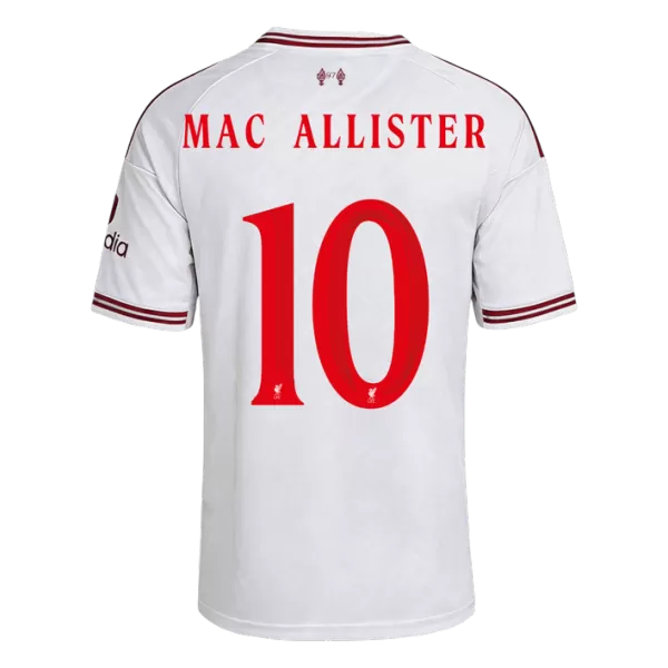 Mac Allister 10 - Liverpool Away 2026/27 (UCL Font) - Player version (Authentic)
