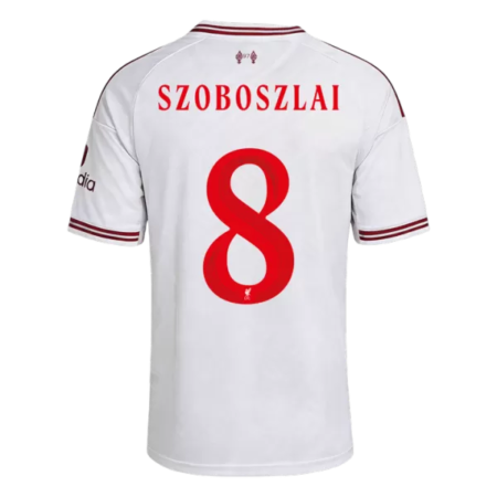 Szoboszlai 8 - Liverpool Away 2026/27 (UCL Font) - Player version (Authentic)