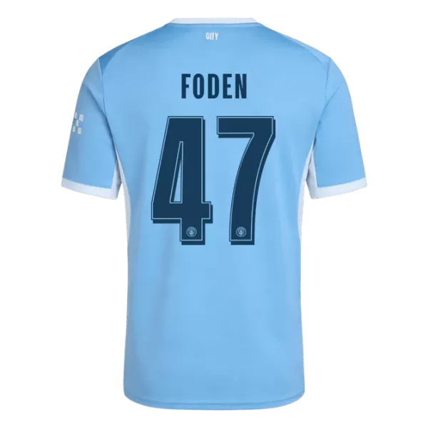 Foden 47 - Manchester City Home 2026/27 (UCL Font) - Player version (Authentic)